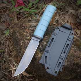 Kabar 6101 Nylon Fiber Handle Straight Knife Fixed Hunting Knife With Sheath UD408901